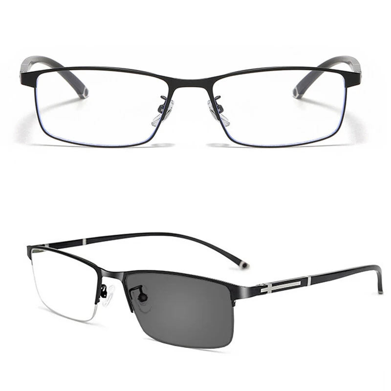 Photochromic Auto Zoom Reading Glasses HD Near Far Anti-blue Light Business Presbyopia Glasses (image for) Photochromic Auto Zoom Reading Glasses HD Near Far Anti-blue Light Business Presbyopia Glasses